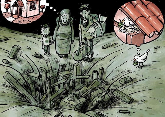 Gaza por Dalcio Machado – Brasil