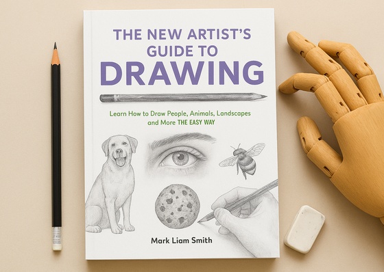 Guia do Novo Artista para Desenho: Aprenda a Desenhar Pessoas, Animais e Paisagens