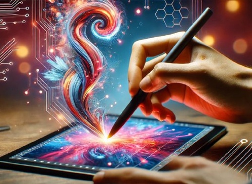 Como Artistas Digitais Colaboram com a Inteligência Artificial