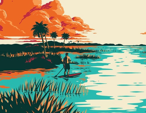Galeria de ilustrações de Matthew Fleming - EUA