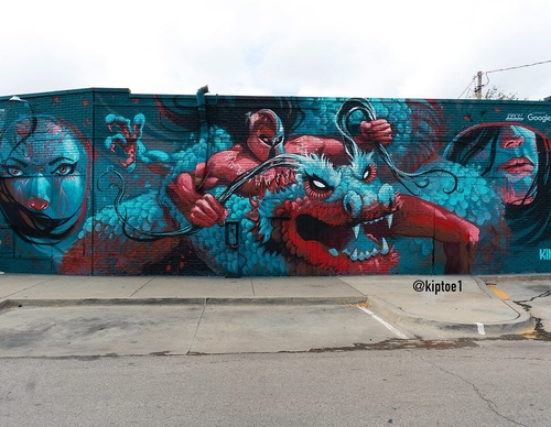 Gallery Of Street Art By Kiptoe - Argentina