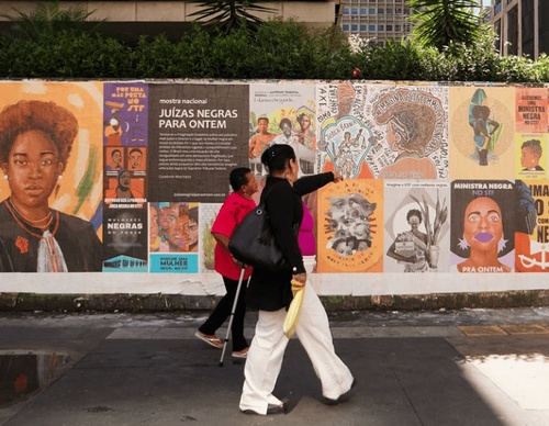 Exposición de mujeres negras en Brasil