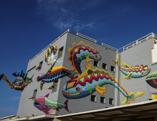 Galería de arte callejero de Spaik - México