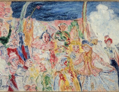 Galeria de pintura a óleo de James Ensor - Bélgica