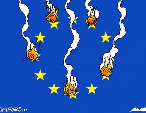 Incendios forestales en Europa