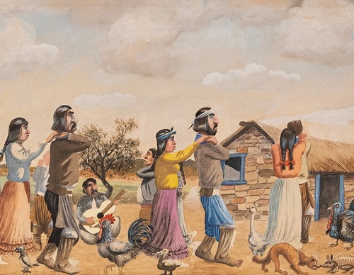 Gallery Of Painting By Florencio Molina Campos - Argentina
