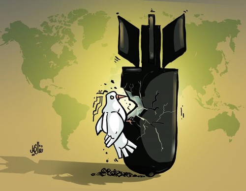 Galería de dibujos humorísticos de Nidal Khalil - Siria, parte 2