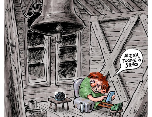 Gallery of Cartoons & Caricatures by Dalcio Machado (Brazil)