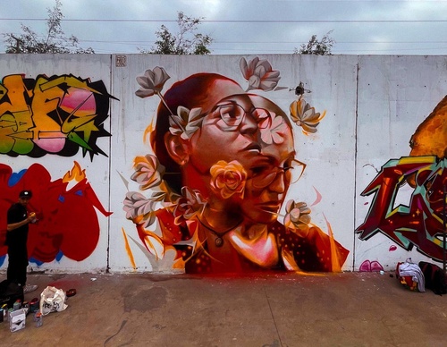Galería de arte callejero de Paulo Villegas - México