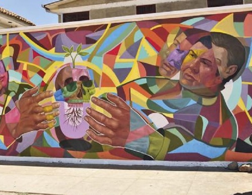 Mural painting as popular art in Latin America