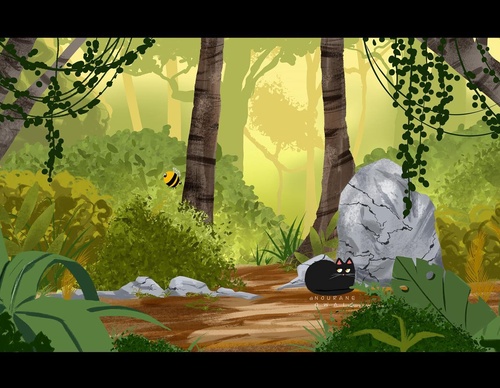 Galeria de ilustrações de Nourane Owais - Egito
