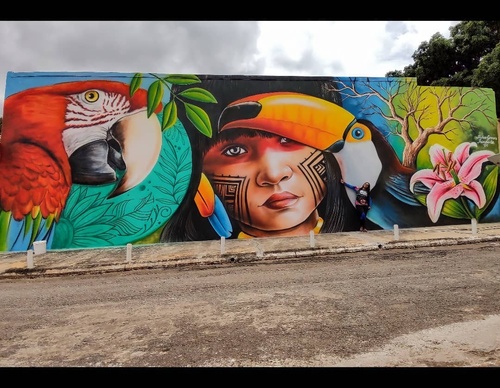 Galería de arte callejero de Fábio Gomes Trindade - Brasil
