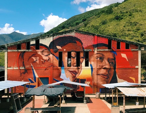 Galería de arte callejero de Paulo Villegas - México