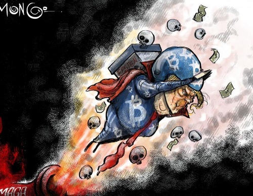 To infinity and beyond Trump's fortune skyrockets in the White House: over $2.2 billion thanks mainly to cryptocurrencies. Everything on the rise: wea