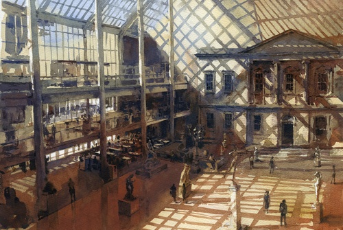 Galeria de Pinturas em Aquarela de Marcelo Daldoce - Brasil