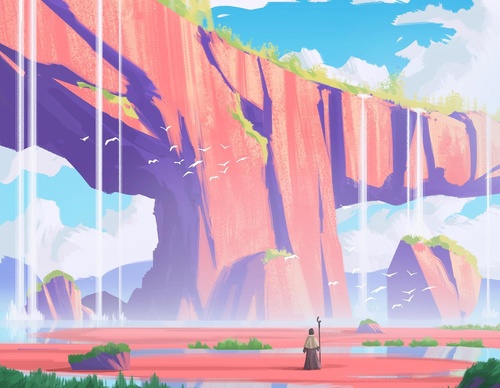Galeria de ilustrações de Philip Sue - Nova Zelândia