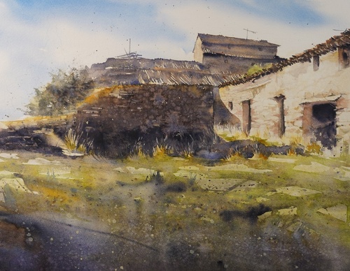 Gallery Of WaterColor Painting By Carlos Garcia - Brazil