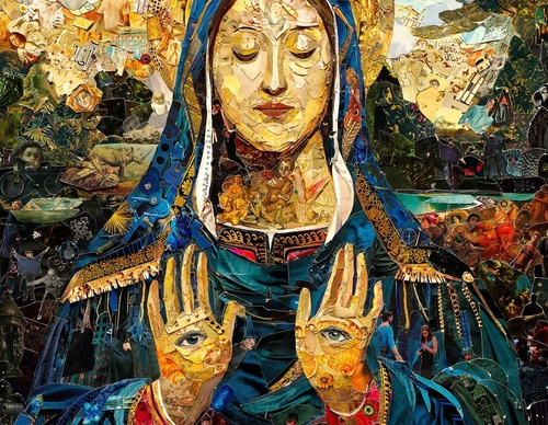 Gallery of artworks by Vic Muniz-Brazil