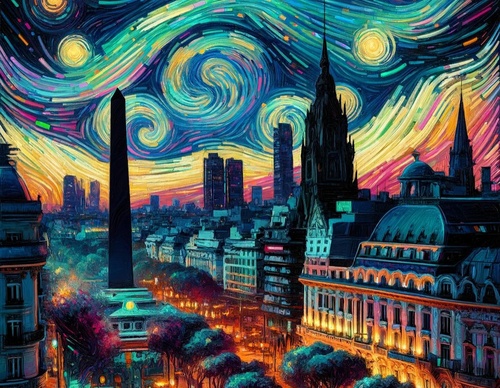 Galeria de ilustrações de Sander van der Horst - Nova Zelândia