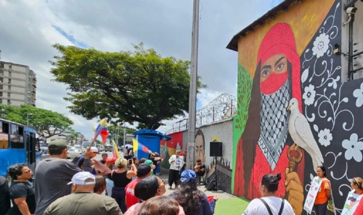 ¡Los muros se transforman en trincheras artísticas por la libertad del pueblo palestino!