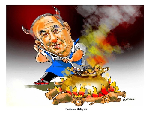 holocide caricature