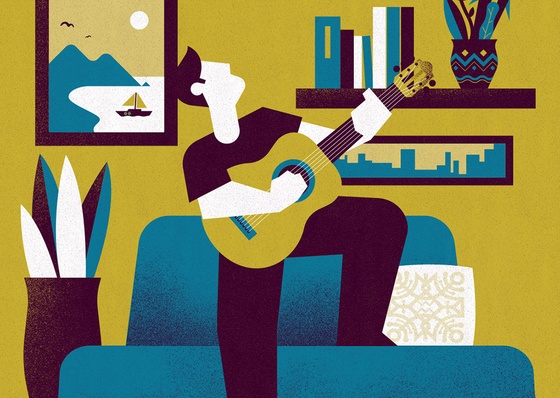 Ilustração em movimento por Oscar e Barbara Diodoro de Bolzano, Itália
