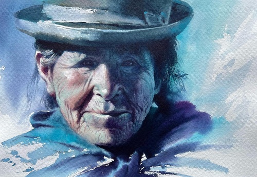 Gallery Of Watercolor Painting By Jorge Corpuna - Peru