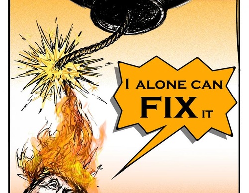 "I alone can fix it" Strait of Hormuz crisis
