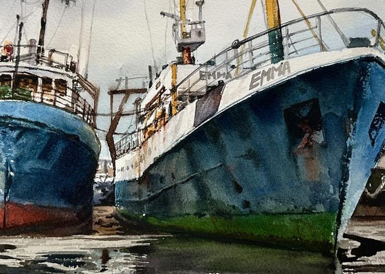 Gallery Of Watercolor Painting By J.hunsung - Republic of Korea