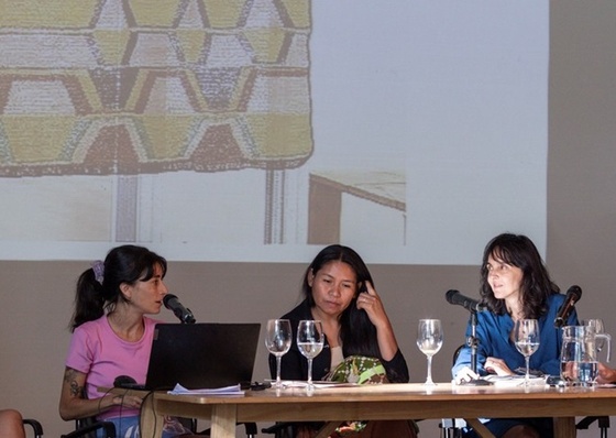 About the textile art day in Malba