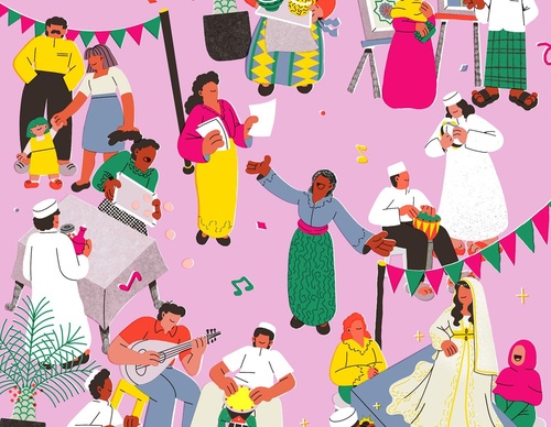 Galería de ilustraciones de Kezia Gabriella - Singapur