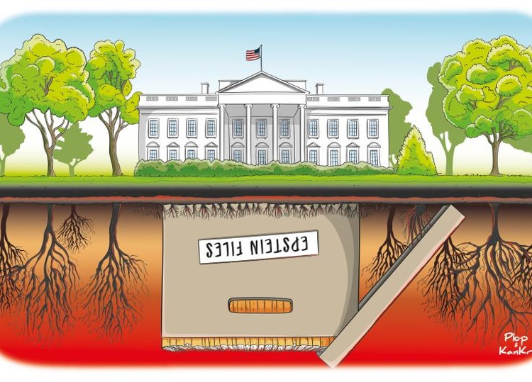 The Upside Down The Epstein affair, a child sex trafficking ring run by the American socialite Jeffrey Epstein, continues to tarnish the White House.