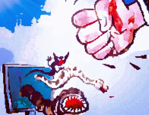 terror online cartoons