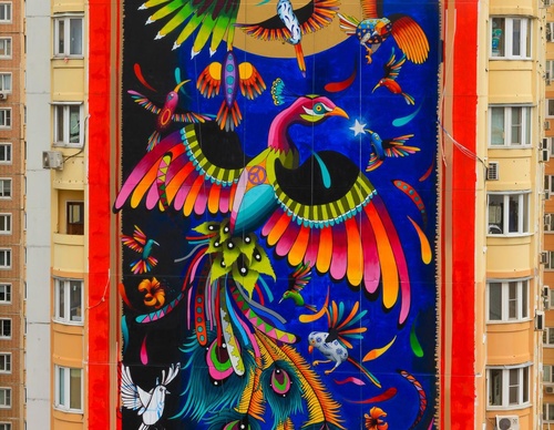 Galería de arte callejero de Spaik - México