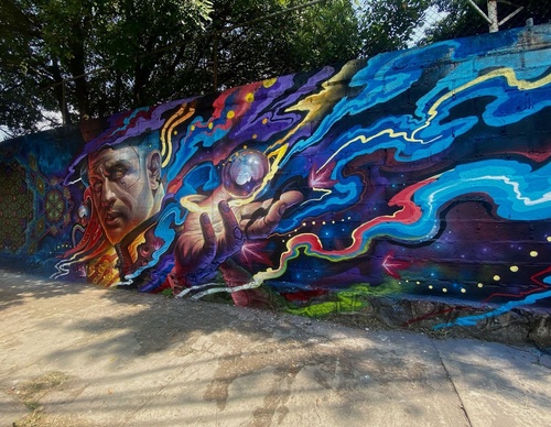 Galería de arte callejero de Zhot Rnk - México