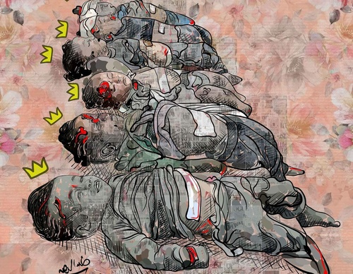Gallery Of Illustration For Gaza By Abdelrahman Sharaf - Egypt