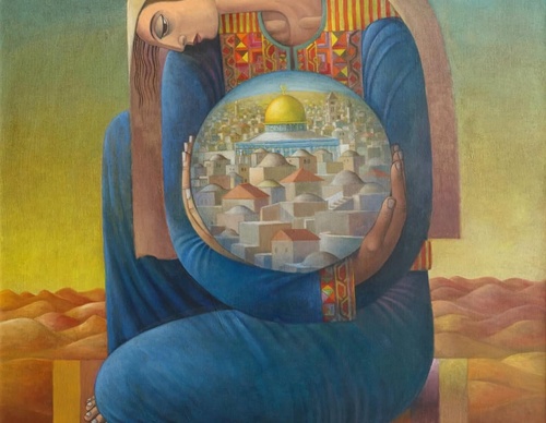 sliman mansour palestine