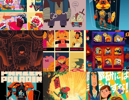 Galería de ilustraciones de Tony Ganem - Argentina