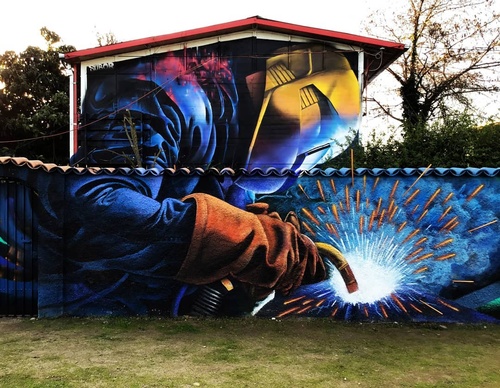 Galería de arte callejero de Kevin Galassi - Chile