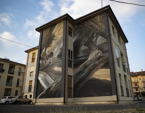 Gallery Of Street Art By Vesod - Italy