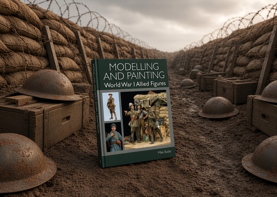 Modelismo y pintura de vehículos aliados de la Primera Guerra Mundial, por Mike Butler