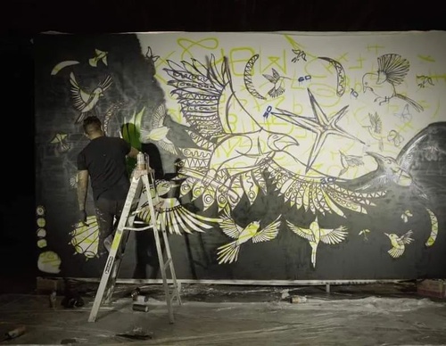 Galería de arte callejero de Spaik - México