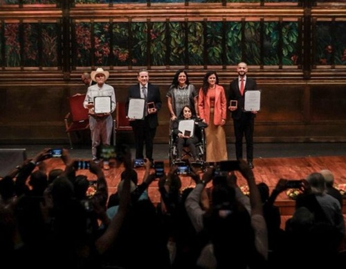 El Gobierno de México entrega los Premios Nacionales de Artes y Literatura 2023