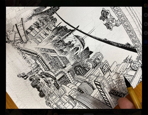 Gallery of Illustration & Graphic Works by Javier Medellin Puyou – Mexico