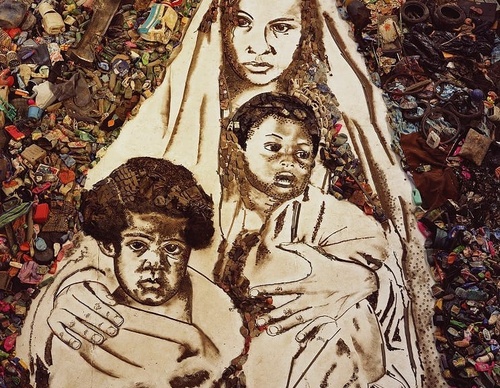 Gallery of artworks by Vic Muniz-Brazil
