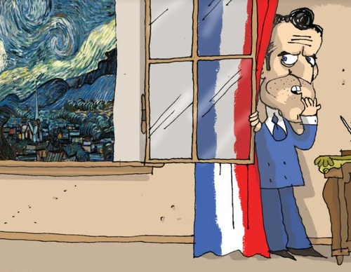 de Van Gogh y Macron