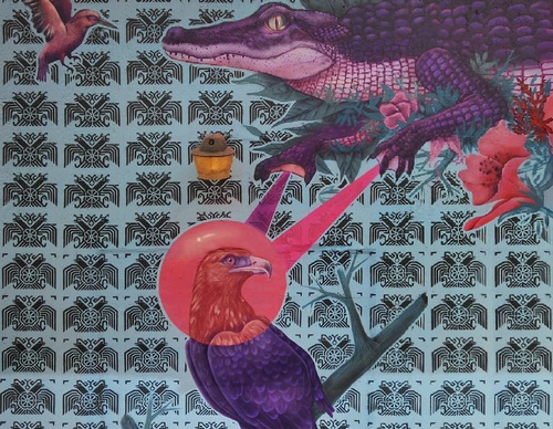 Galería de arte callejero de Nashi Bime - México