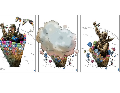 terror online cartoons