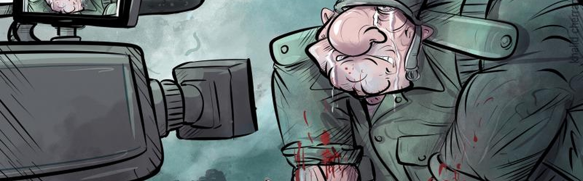 Galería de dibujos humorísticos de Khalid Cherradi - Marruecos