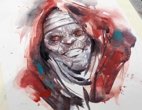 Gallery Of WaterColor Painting By Xavier Palau Blacio - Argentina